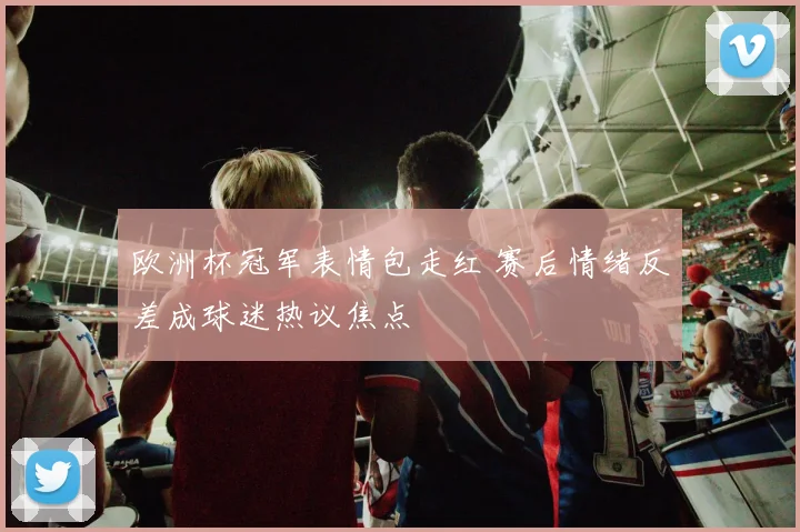 欧洲杯冠军表情包走红 赛后情绪反差成球迷热议焦点